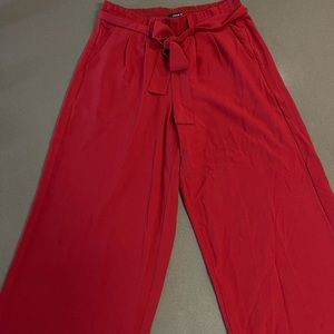 Torrid Red Wide Leg Trousers